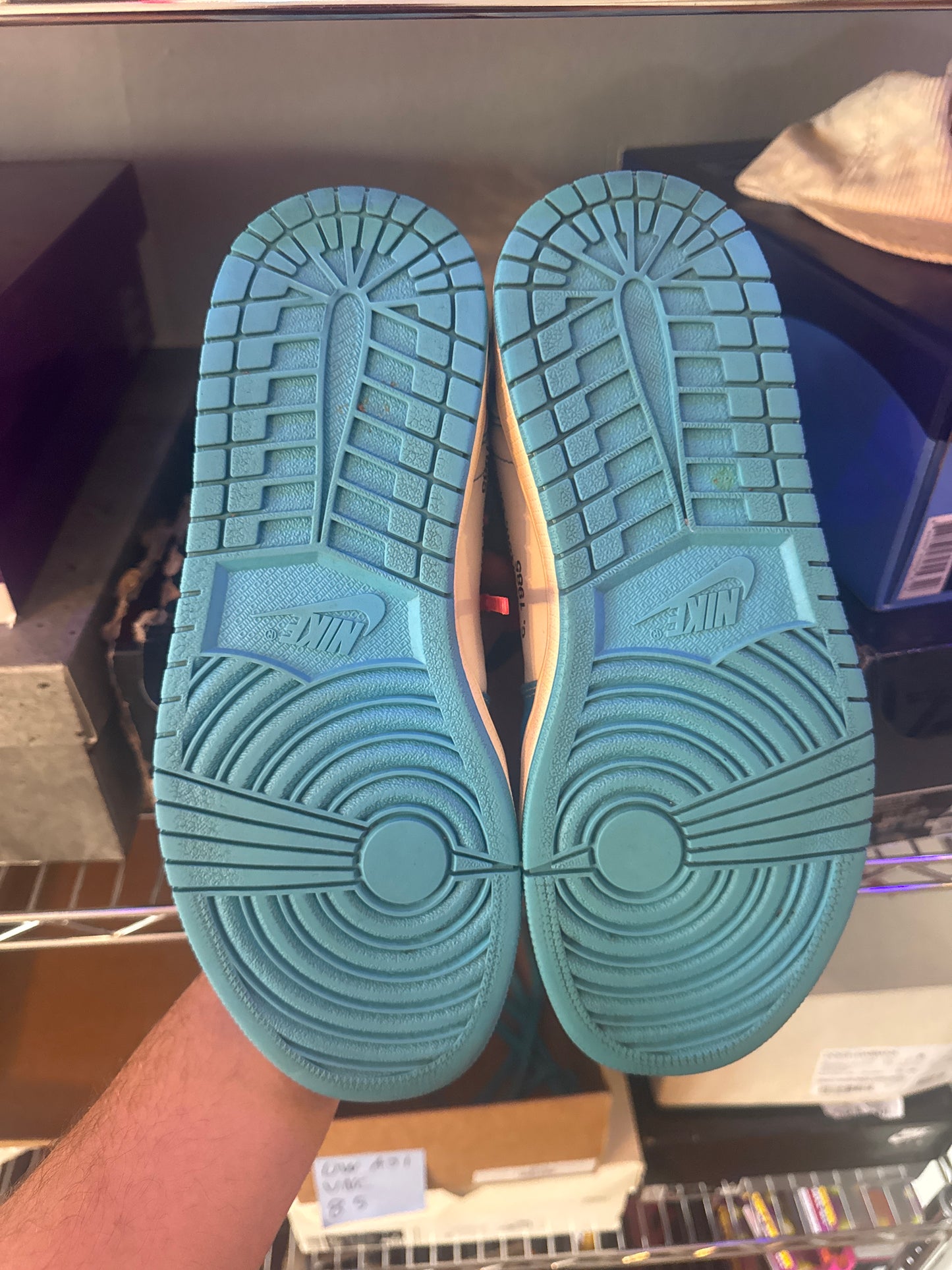 Jordan 1 Off-white 'UNC'