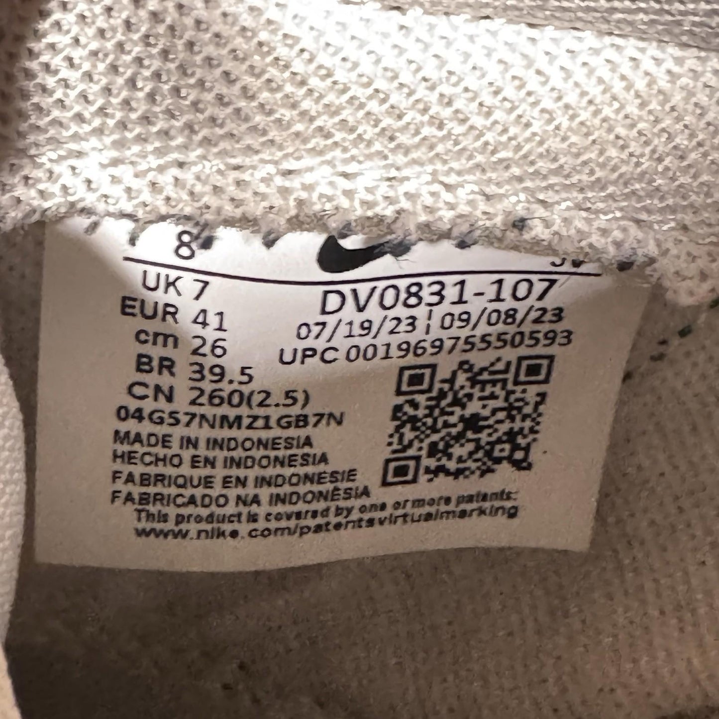 Nike Dunk Low Summit White Malachite Dv0831 107 Size 8 Men