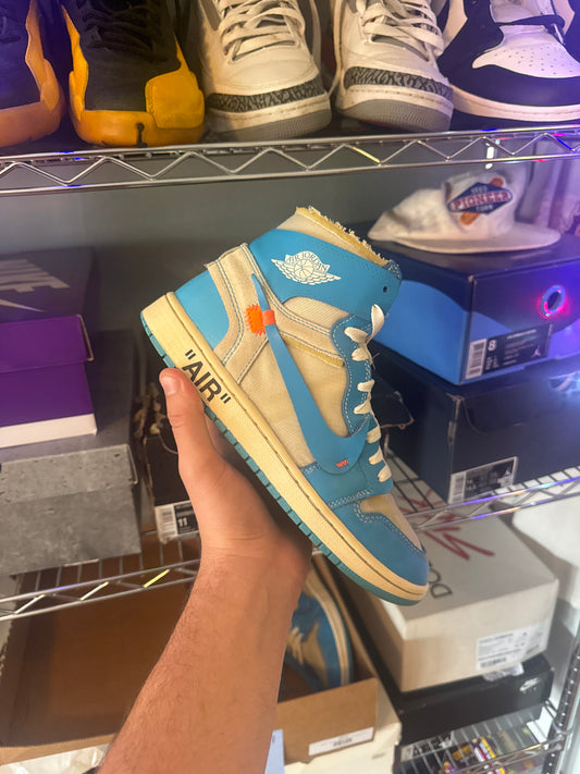 Jordan 1 Off-white 'UNC'