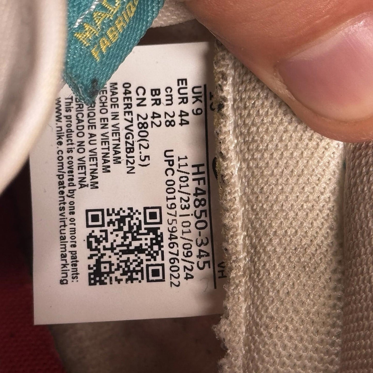 Nike Dunk Low Men's HF4850-345 Sneakers Dusty Cactus, Size 10